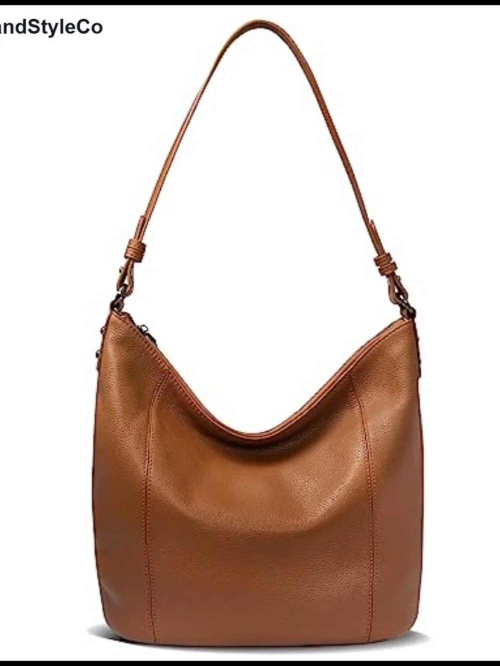 Soft Leather Hobo Shoulder Crossbody Handbag Purse for Women